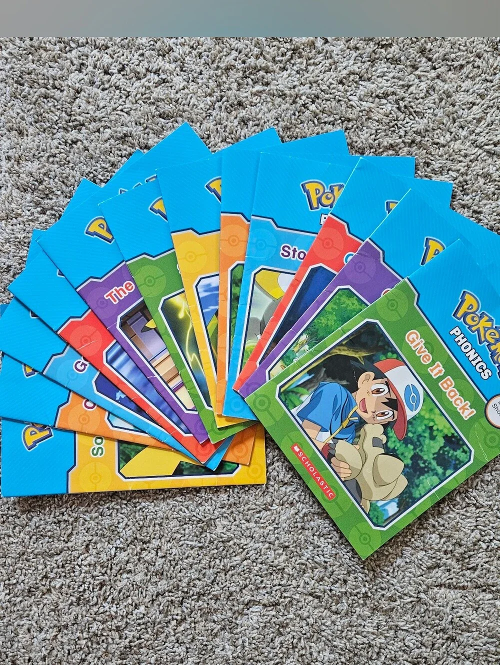 Scholastic Pokémon Phonics Books - Set Of 12